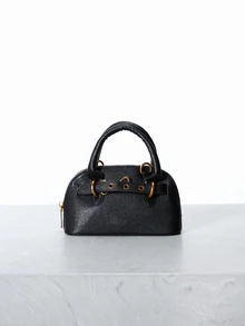 CHICVUE 高级迷你斜挎包，新款时尚通勤手提包，秋冬季高端保龄球包 - 彩色 - 查看 2