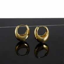 CHICVUE 5 Đôi Kim Loại Thời Trang Phong Cách Pháp & Phương Tây Tối Giản Hợp Kim Khuyên Tai Vòng Bộ Bông Tai Nữ - Vàng - Xem 6