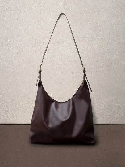 Hatastic 复古大容量纯色女士单肩包，多功能斜挎包，女士单肩包，大容量斜挎手提包，休闲工作包（颜色和图片可能略有不同），复古音乐节包