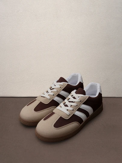 Hatastic 女士休闲运动鞋，复古德式春季休闲运动鞋，白色平底鞋，女士运动鞋，春季鞋履，休闲鞋，返校季，女士运动鞋音乐节