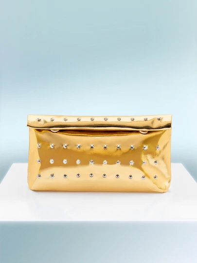 Rollcall حقيبة يد بلون أحادي قطعة واحدة، مصنوعة من مادة البولي يوريثان ذات سعة كبيرة، مغلقة بغطاء مغناطيسي مربع، بنمط تمساحي، حقيبة نسائية متعددة الاستخدامات لحفلات المساء والسفر والتسوق