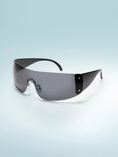 Rollcall 1 Cặp kính thời trang nữ kiểu Y2K gọng phẳng, phù hợp cho mùa hè, phong cách đường phố, phụ kiện đi biển, kính lễ hội âm nhạc Y2K, cần thiết cho kỳ nghỉ hè ở bãi biển, du lịch ngoài trời, gọng kính kiểu đường phố Y2K ngoại cỡ, phù hợp cho lễ hội âm nhạc, phong cách sinh viên, mùa tựu trường.