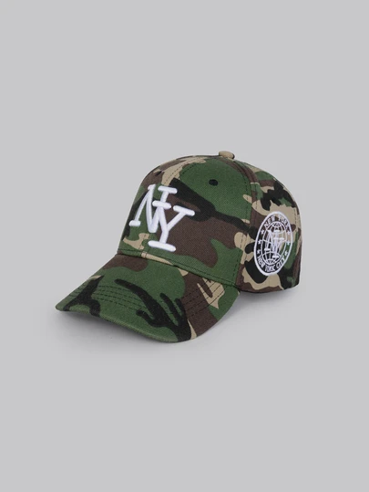 DareSee 1顶女士纽约字母刺绣棒球帽，街头迷彩时尚休闲帽，适合春秋季户外、旅行、海滩佩戴
