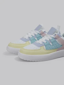DareSee Damen Sportschuhe, Walkingschuhe, Freizeitschuhe, Outdoor Mehrfarbige Sneaker - mehrfarbig - Übersicht 3