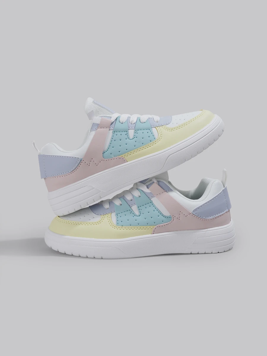 DareSee Damen Sportschuhe, Walkingschuhe, Freizeitschuhe, Outdoor Mehrfarbige Sneaker - mehrfarbig - Übersicht 1