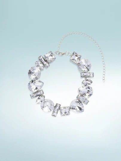 Rollcall Vòng cổ trang trí Rhinestone