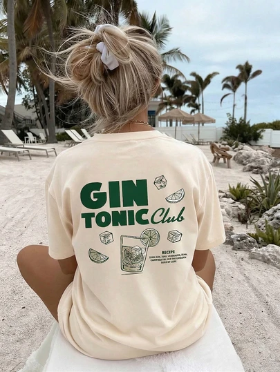 Women's Casual Short Sleeve Round Neck T-Shirt - Printed Pattern, Soft & Comfortable Fabric, Machine Washable, Summer Tops