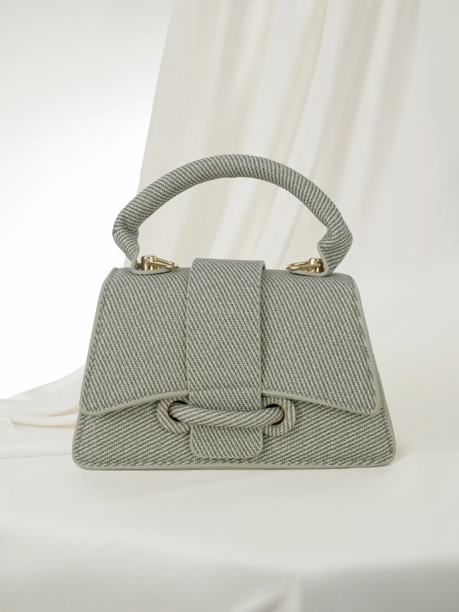 Clariva Fashion High-Quality Pouch, Mini Square Bag, New Solid Color Versatile Handbag For Women , Green - Green - View 1