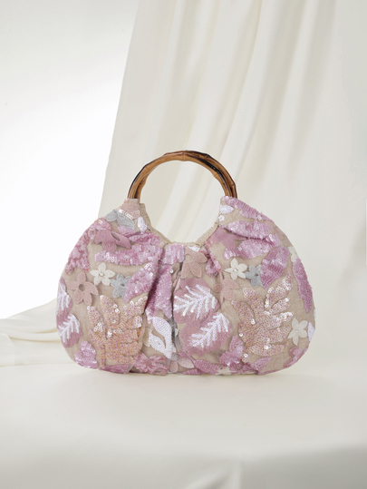 Clariva 2024 Primavera Nuevo Bolso de Mujer, 1 pieza Bolso de Nube de unicolor de PU, Bolso de Mano Elegante de Dama Minimalista de Moda con Pliegues y Patchwork