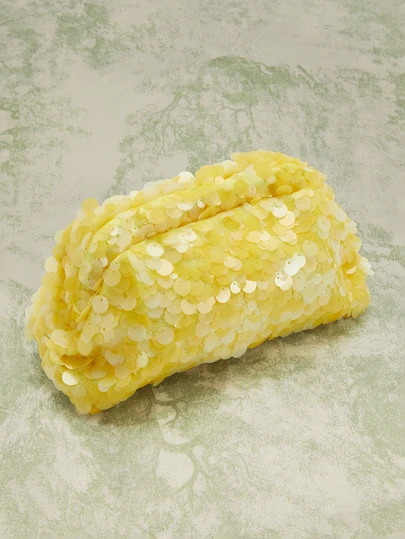 Rylithe Women's Clutch Bag, Sequin Bag, Party Bag, Bridal Party Bag, Party Accessories, Women's Party Dress, Christmas Bag, Women's Christmas Gift, Elegant Women's Handbag, Wedding Supplies (Random Pattern), Yellow SummerOutfit,Festival Fits,Elegant Outfit