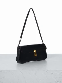 CHICVUE Túi đeo vai nữ thời trang, đa năng, tối giản, thích hợp sử dụng hàng ngày. - màu đen - Xem 5