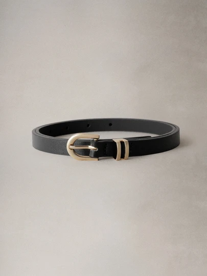 Hatastic Women Simple Fashionable Versatile Decorative Waist Belt With U-Shaped Buckle Summer, School Fall, Autumn, Halloween