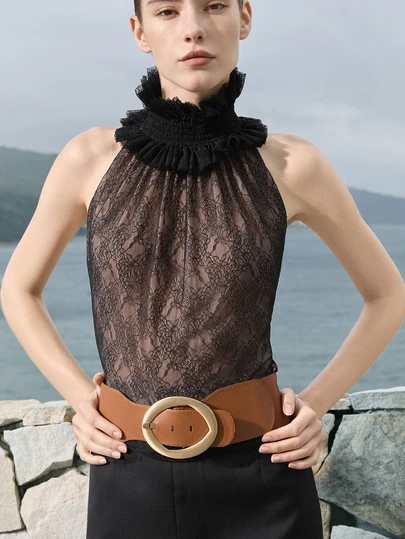 CHICVUE Quần âu cạp chun co giãn cỡ lớn, dáng ôm, thích hợp mặc hàng ngày, tụ tập, lễ hội âm nhạc, ngày lễ và làm quà tặng