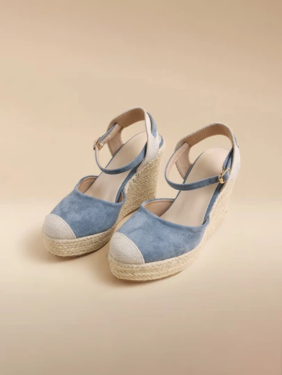 Glizzene New European & American Style Wave Thick Bottom Outdoor Fashionable Women Sandals