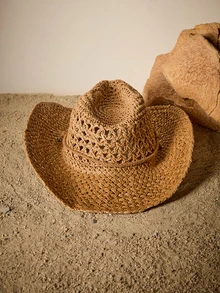 Men Straw Hat - A - View 2