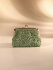 Etoivie 1pc Flower Printed PU With Buckle Closure For Daily Use Ideal For Storing S Paper Bank Cards And ID Cards For Women Wallet Mini Wallet Purse Wallet Coin Wallet Halloween - Multicolor - View 1