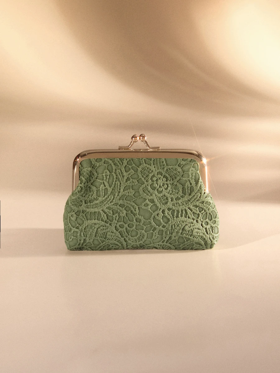 Etoivie 1pc Flower Printed PU With Buckle Closure For Daily Use Ideal For Storing S Paper Bank Cards And ID Cards For Women Wallet Mini Wallet Purse Wallet Coin Wallet Halloween - Multicolor - View 1