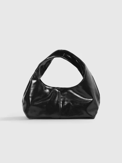 DareSee Fashionable Vintage Pleated Small Cloud Handbag, Versatile Casual Crescent Shoulder Bag For Women
