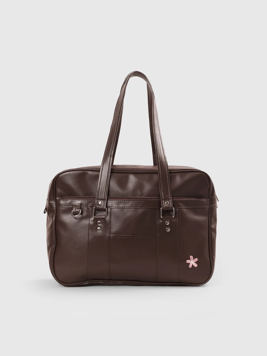 DareSee Korean Style New Pillow Handbag, Retro Shoulder Bag, Large Capacity Tote Bag For Work Commute, No Pendant Included, Pendant Is For Styling Only, Vintage Halloween - Mocha Brown - View 1