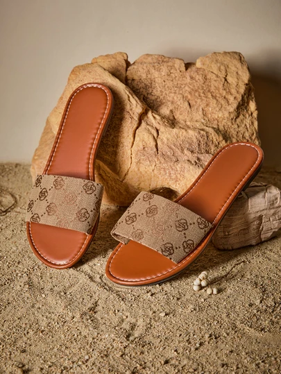 Tropiscape Nuevas sandalias de verano para parejas, con suela gruesa, de dedo abierto, ligeras y de moda para uso en el hogar, estilo cottage core, atuendo de verano