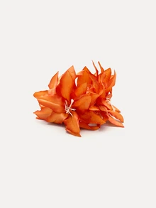 TuEzra 1pc Bohemian Style Oversize Faux Flower Hair Claw Clip, Suitable For Vacation/Travel Summer Hair Clips Hair Jaw Clip Hair Clamps Hair Clutch Hair Catcher Clip, Beach Accessories Fall Winter Hair Accessories For Women - Multicolor - View 5