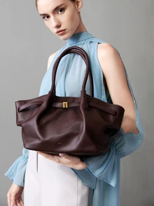 CHICVUE JW Medium Women's Fashion Shoulder Bag, Crossbody Handbag, Multi-Functional Special Edition, Elegant & Durable Large Capacity Dumpling - Brown - View 1