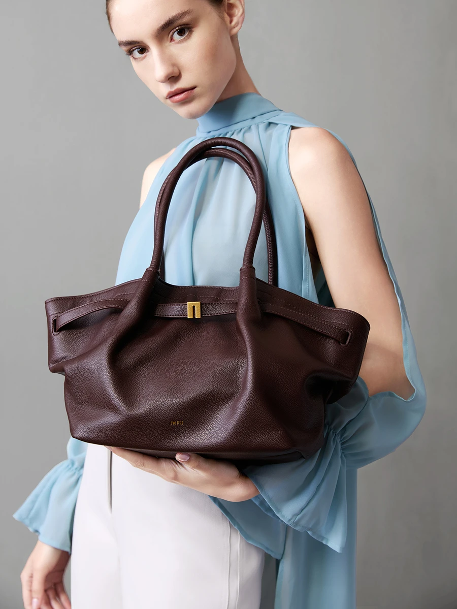 CHICVUE JW Medium Women's Fashion Shoulder Bag, Crossbody Handbag, Multi-Functional Special Edition, Elegant & Durable Large Capacity Dumpling - Brown - View 1