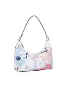 Rylithe (Random Pattern) Shoulder Bag, Sequin Bag, Floral Pop, Embroidery Bag, Gala Night, Party Outfits, Prom Bag, Prom Accessories - Multicolor - View 4