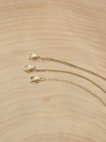 Glizzene Kalung Liontin - Yellow Gold - View 5