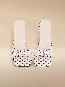 Glizzene Beige Summer New Square Toe Mesh Breathable Open Toe High Heel Sandals, Versatile Minimalist Stiletto Sandals - Beige - View 2