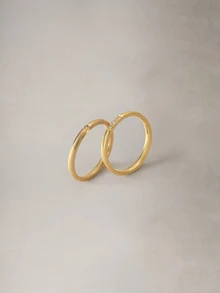 Hatastic Set Cincin - Emas - View 4