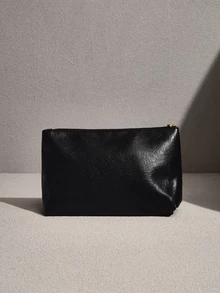 NobleVue Bolso de ante marrón café retro, nueva colección primavera 2026. Bolso de hombro de gran capacidad con bolsillo pequeño y bolso de axila, para uso empresarial y casual, ideal para ir al trabajo, compras, citas, viajes, estudiantes universitarias y otras ocasiones. Bolso de mano para mujer, de uso diario. - Negro - Ver 5