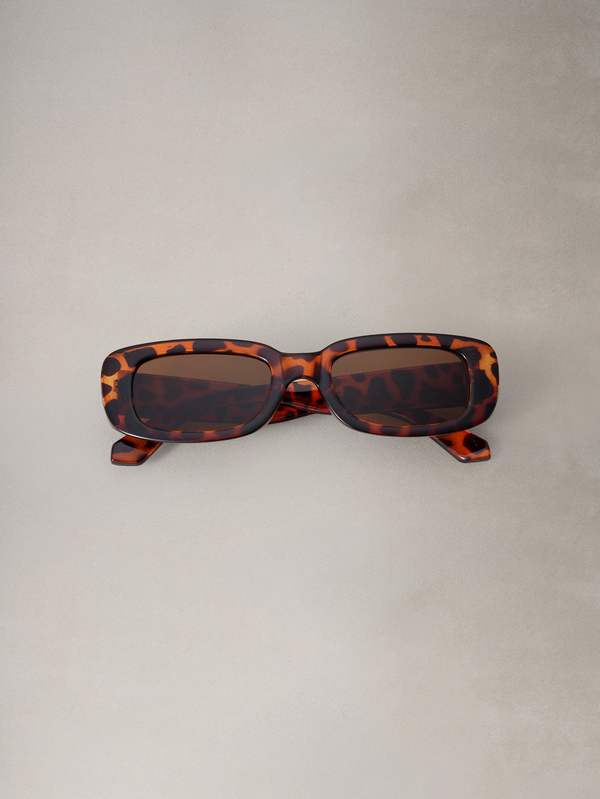 Hatastic 1 chiếc Kính thời trang nữ gọng vuông phong cách retro đa sắc, phong cách đường phố thường ngày, kính thời trang, quay lại trường học