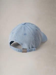 Hatastic 1件女款 LA 字母刺繡水洗牛仔棒球帽，街頭時尚帽，防曬，秋季萬聖節 - 多色 - 查看 2