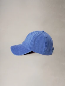 Hatastic 1件刺繡太陽四季戶外棒球帽，復古水洗中性網格卡車帽，可調節高爾夫遮陽帽，萬聖節 - 寶藍色 - 查看 3