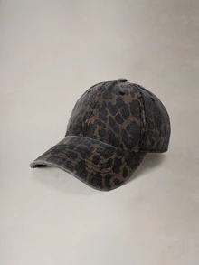 Hatastic 1pc Women's Leopard Print Baseball Cap, Fashion Versatile Sun Hat, Spring/Summer Halloween - Multicolor - View 4