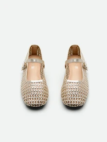 Cosplay Shoes - Gold - View 4
