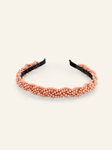 Farahzel 2pcs/1pc Vintage Faux Pearl Headband, Fashionable Elegant Minimalist Style, Sweet Outgoing Versatile Headband, Women Hair Accessories - Multicolor - View 5