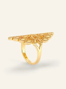 Farahzel 1pc Women's Charming Ring, Suitable For Engagement Party, Valentine's Day And Other Occasions - 1# - View 8