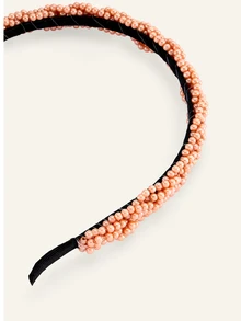 Farahzel 2pcs/1pc Vintage Faux Pearl Headband, Fashionable Elegant Minimalist Style, Sweet Outgoing Versatile Headband, Women Hair Accessories - Multicolor - View 6