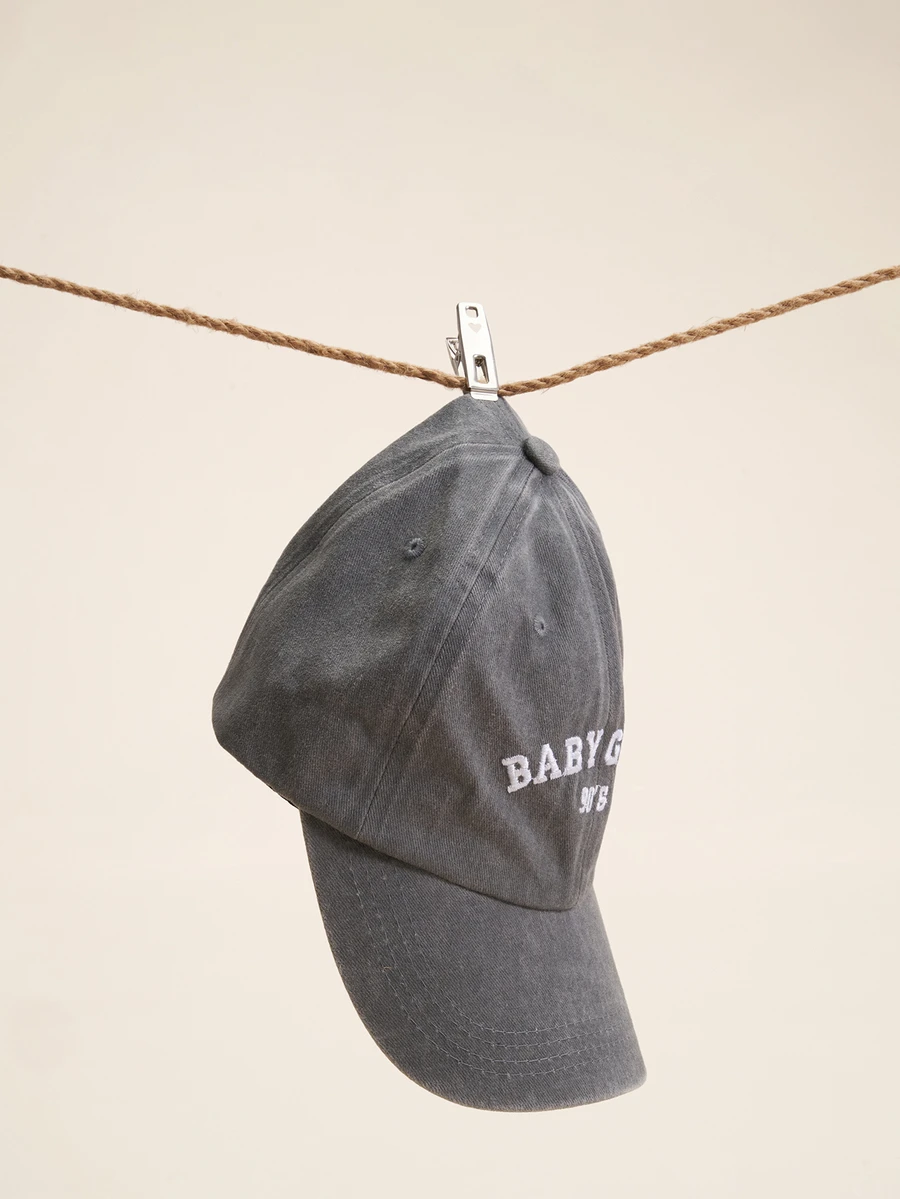 Hatastic 1 件女士休闲可调节软顶棒球帽，浅灰色 - 淺灰色 - 查看 1
