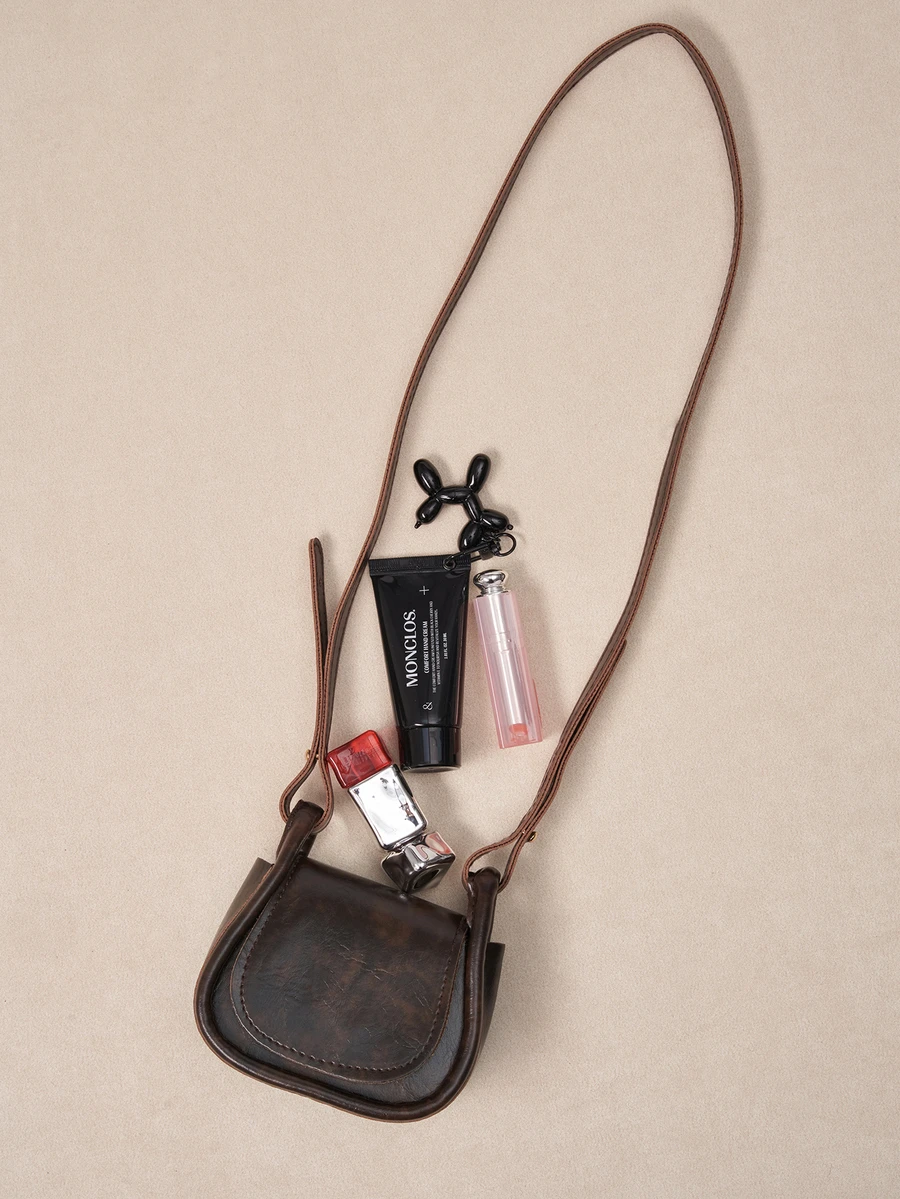 Hatastic Women Crossbody - Coffee Brown - View 1