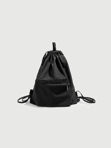 DareSee Lightweight Drawstring Backpack, Versatile Sport/ Travel Simple Backpack, Outdoor Fitness Casual Drawstring Bag Halloween - Multicolor - View 1