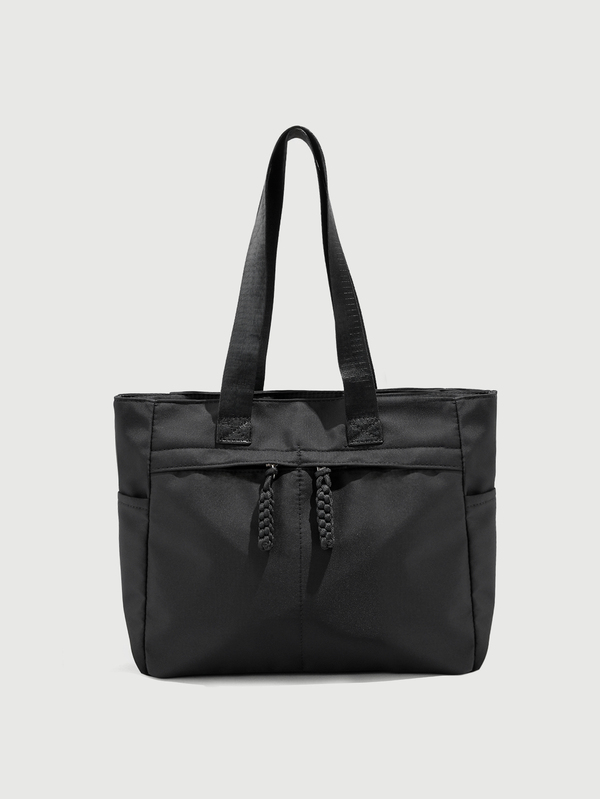 DareSee Fashionable Solid Color Handbag, Casual Contrast Color Shoulder Bag, Literary Style Backpack,  Back To School Essentials, Etc.