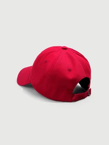 DareSee Vintage British Embroidery Baseball Cap, Women's Casual Retro Style Baseball Cap, Street Fashion Halloween - Burgundy - View 2
