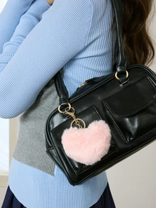 Okurime. Adorable Keychain - Perfect Gift For The Special Woman In Your Life! Soft Plush Pendants For Bags And Pendants Car Accessories - Multicolor - View 1