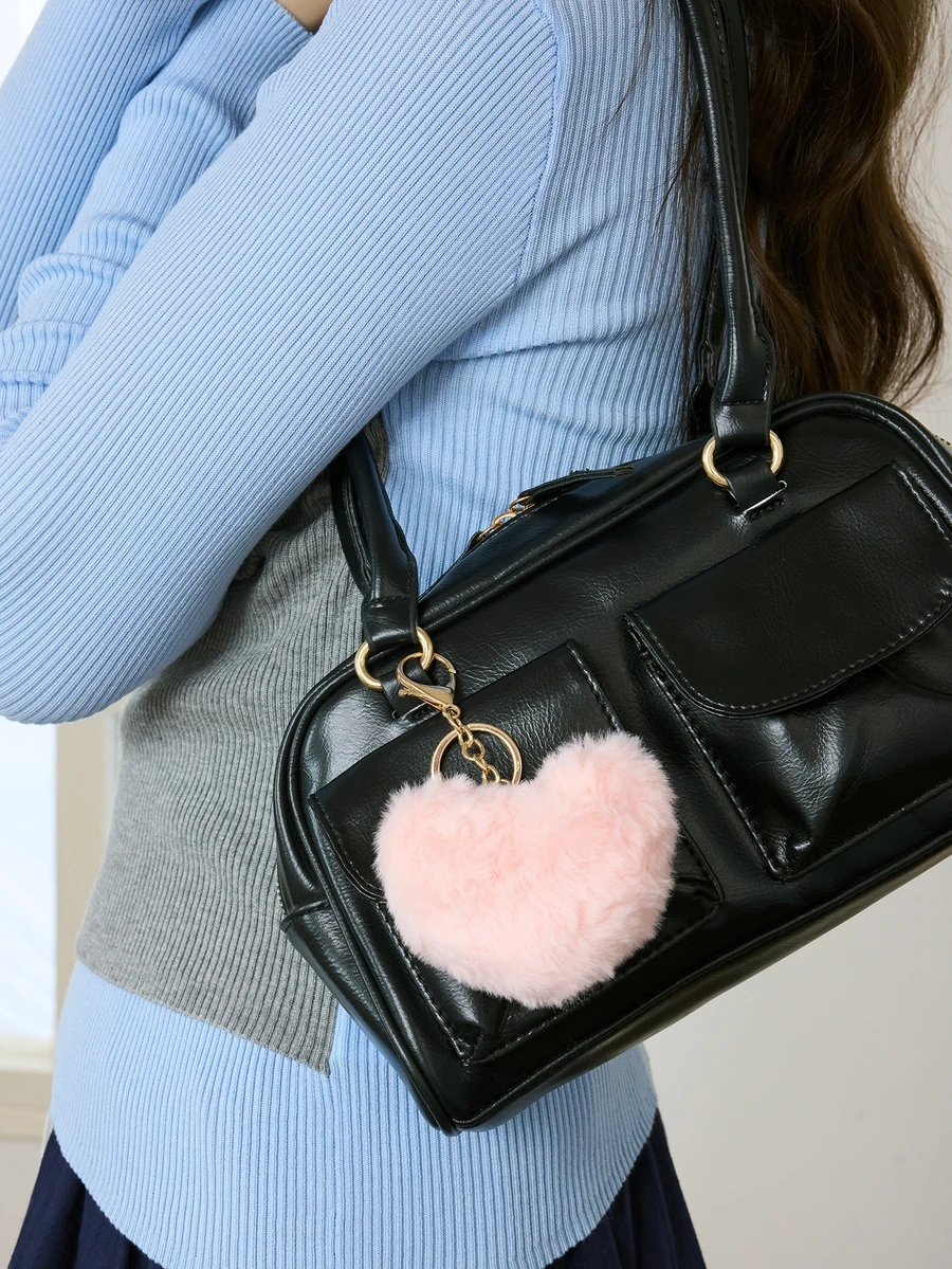 Okurime. Adorable Keychain - Perfect Gift For The Special Woman In Your Life! Soft Plush Pendants For Bags And Pendants Car Accessories - Multicolor - View 1