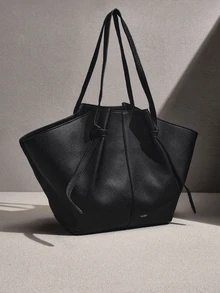 NobleVue Tas Bahu Fashion Wanita, Tas Selempang, Edisi Khusus, Desain Elegan, Kapasitas Besar, Tahan Lama - Hitam - View 2