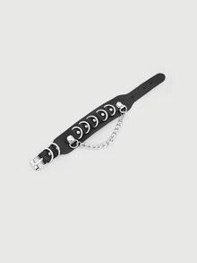 DareSee Chain Decor Bracelet Halloween - Black - View 3
