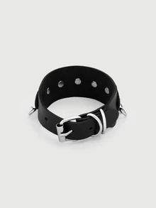 DareSee Chain Decor Bracelet Halloween - Black - View 2